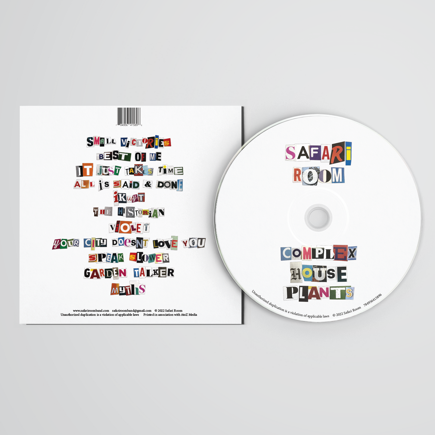 Complex House Plants CD