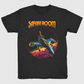 "Safari Room" Spaceship T-Shirt, Black